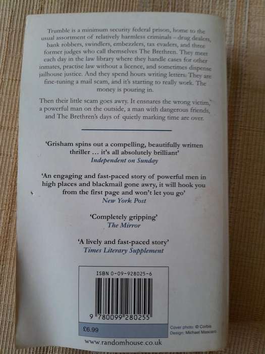 The Brethren - John Grisham.