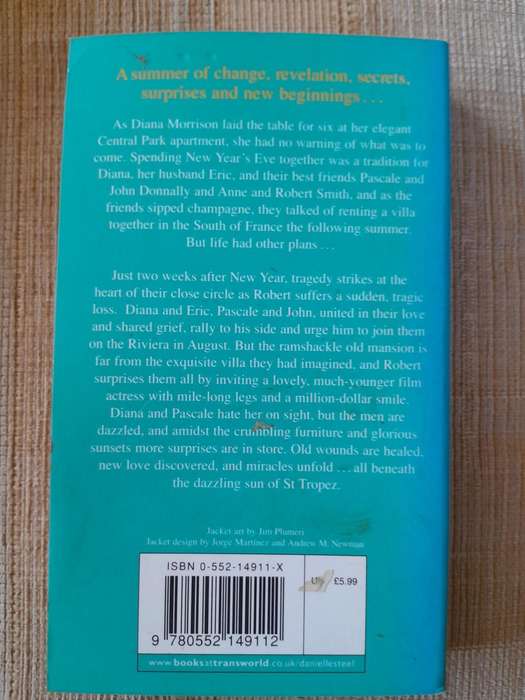 Sunset in St Tropez - Danielle Steel.