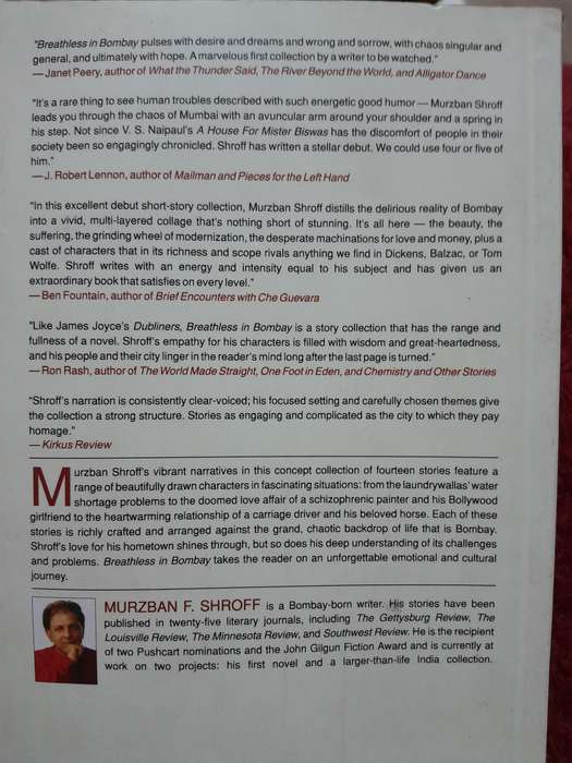 Breathless in Bombay - Murzban F. Shroff.