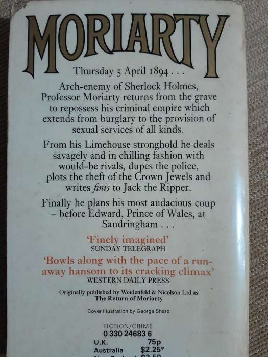 Moriarty - John Gardner.