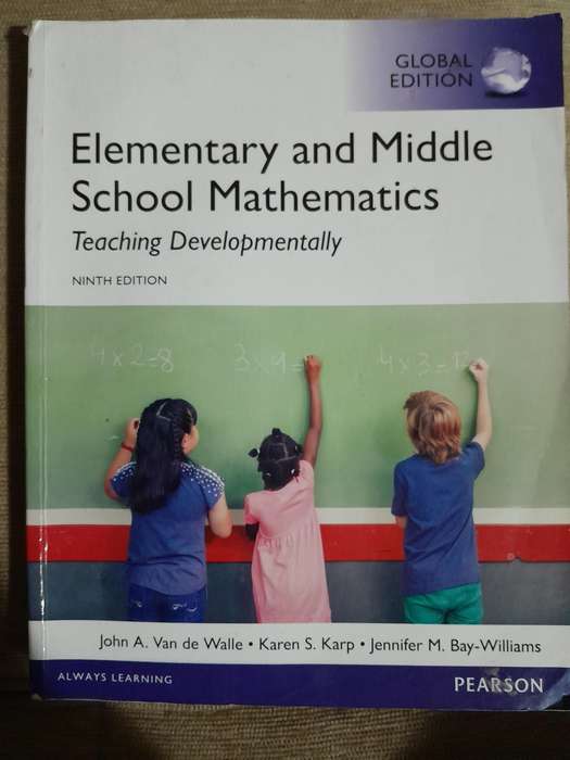 Elementary and Middle Schools Mathematics - 9th Edition - Pearson