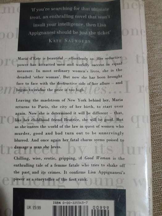 A Good Woman - Lisa Appignanesi.