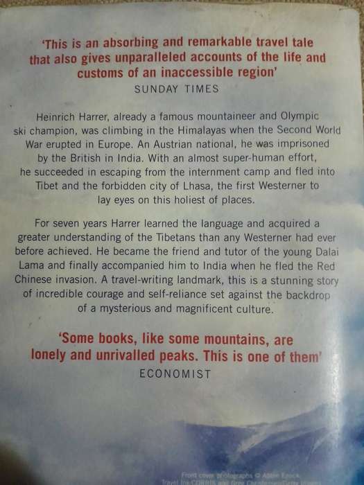Seven Years in Tibet - Heinrich Harrer.