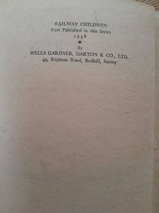 The Railway Children - E Nesbit.