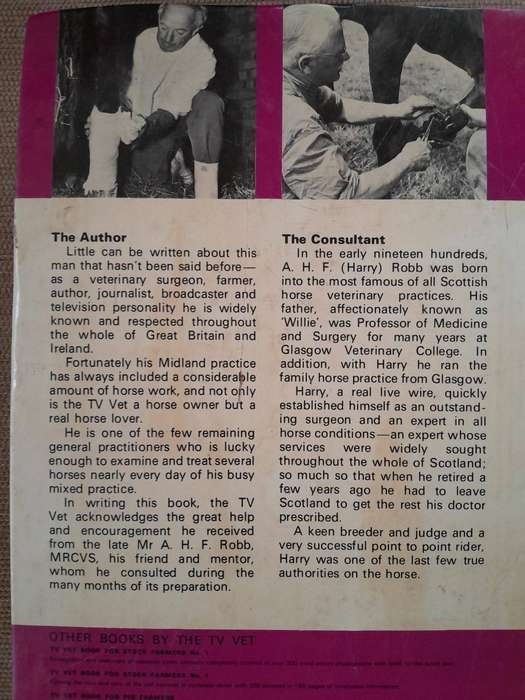 TV VET - HORSE BOOK - Farming Press Book.