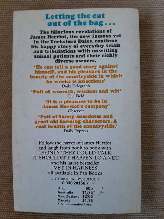 Let Sleeping Vets Lie - James Herriot.