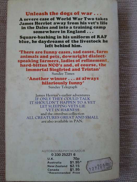 Vets might Fly - James Herriot.