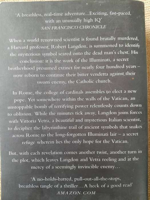 Dan Brown - Angels and Demons.