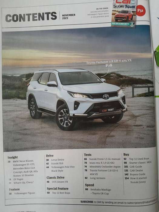 CAR MAGAZINE - November 2023.