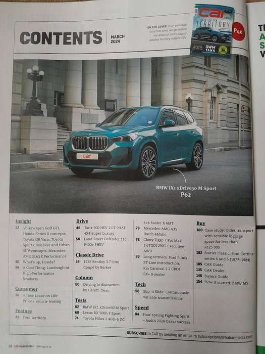 CAR MAGAZINE - March 2024.