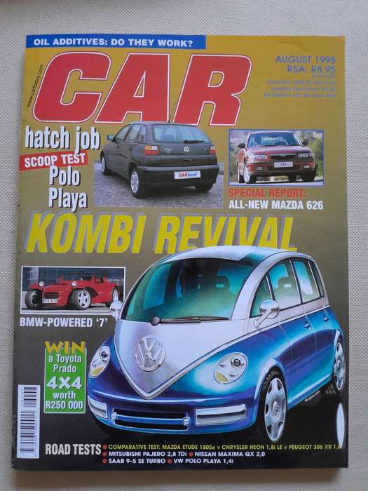 CAR MAGAZINE - August 1998.