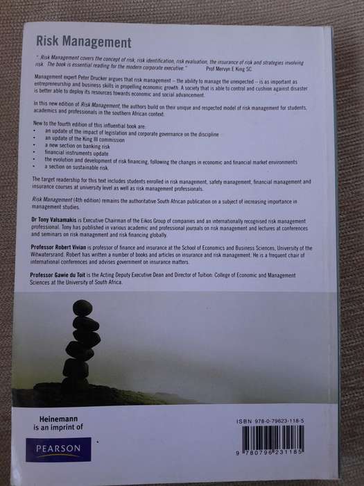 Risk Management - 4th Edition - HEINEMANN