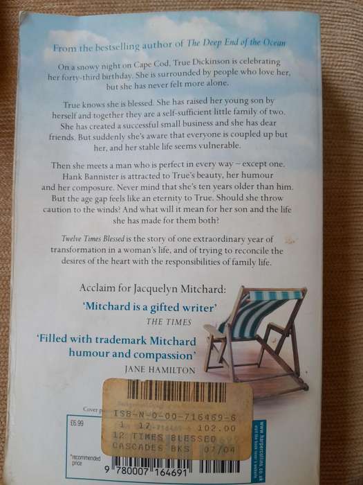 Twelve Times Blessed - Jacquelyn Mitchard.