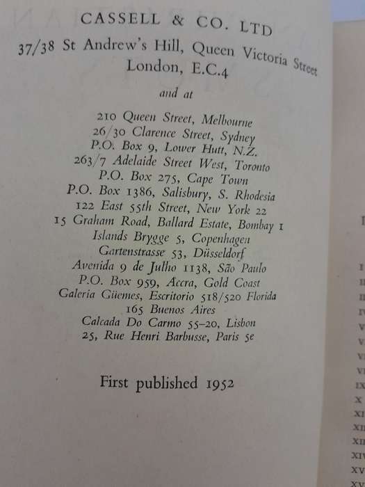 Jan Christian Smuts by his son JC Smuts - First edition 1952