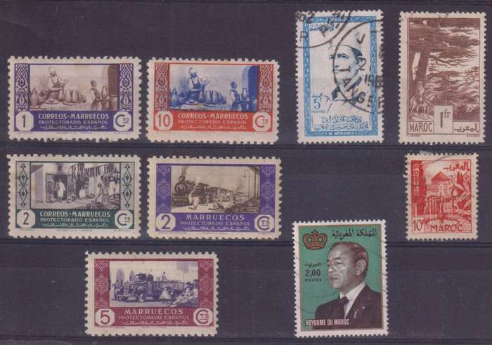R12 SALE - MOROCCO STAMPS