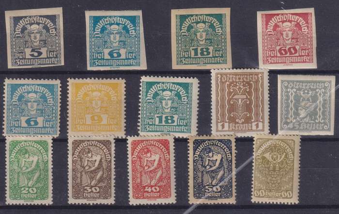 R12 SALE - EARLY AUSTRIA STAMPS