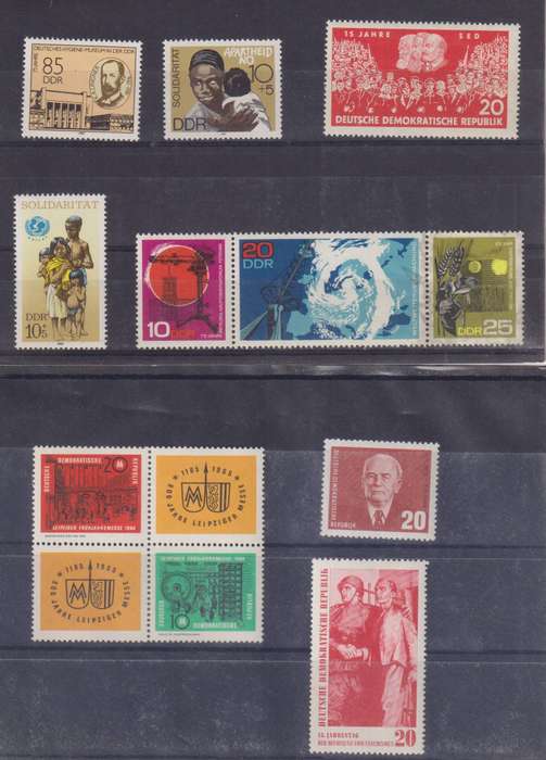 R12 SALE - EAST GERMANY- DDR - STAMPS