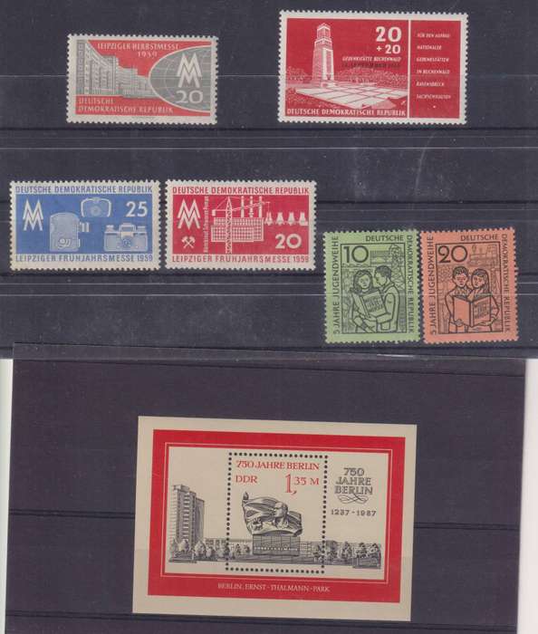 R12 SALE - EAST GERMANY- DDR - STAMPS
