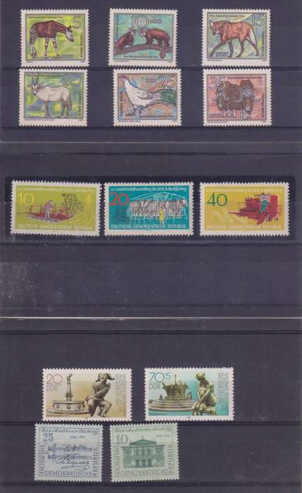R12 SALE - EAST GERMANY- DDR - STAMPS