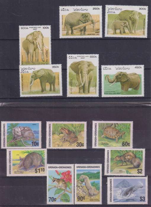 R15 SALE - THEMATIC STAMPS - Elephant and other Wildlife