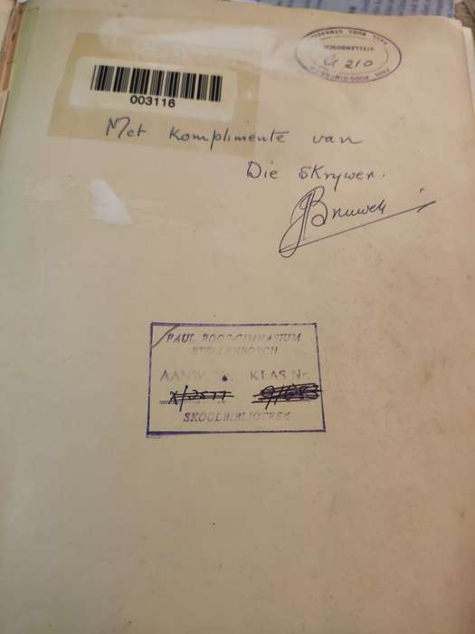 Die Bantoe van Suid-Afrika - J.Bruwer #Signed#