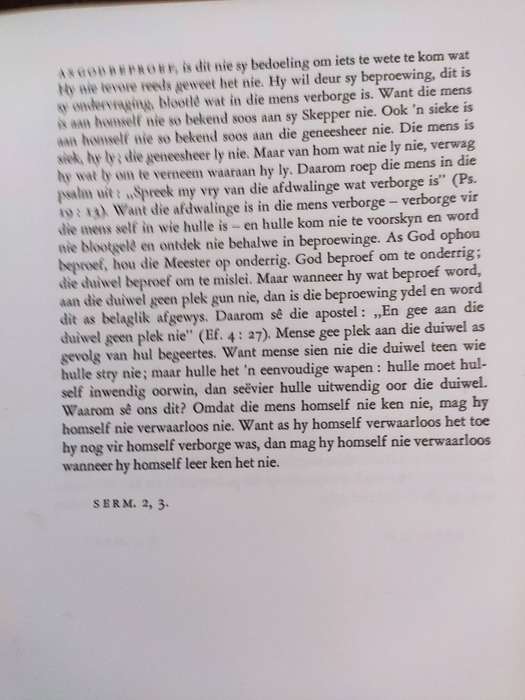 Lewende Woorde Van Augustinus, Gedagtes uit sy preke - A.Sizoo Ed.