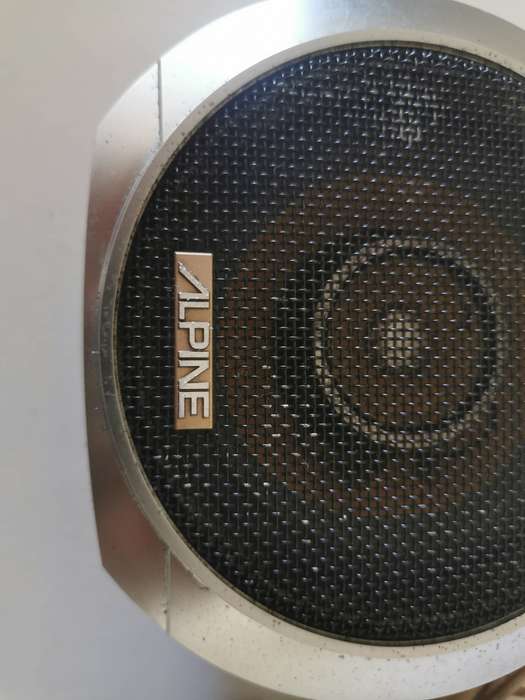 Vintage Alpine 2 way  car speakers