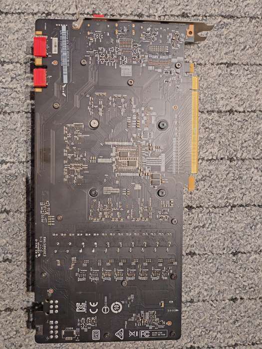 MSI GTX 1070 8G ARMOR OC graphics card