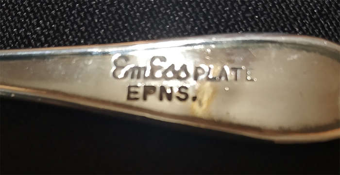 3 Silver Plated Cake Forks