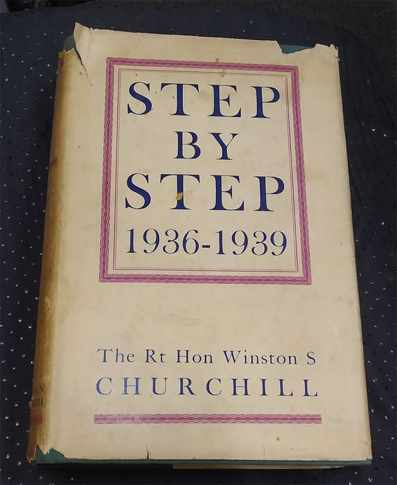 Step by Step 1936-1939 by Winston Churchill (1st Edition, 4th Impression)