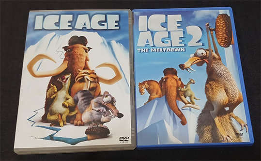 Set of 2 DVD's - Ice Age & Ice Age 2