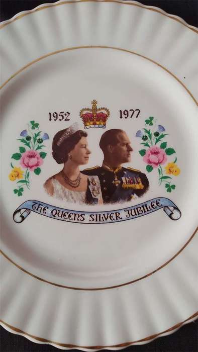 Pair of Commemorative Porcelain Ornamental Plates