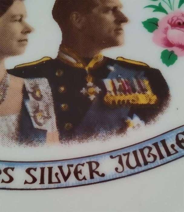 Pair of Commemorative Porcelain Ornamental Plates
