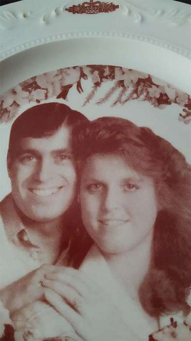 Pair of Commemorative Porcelain Ornamental Plates