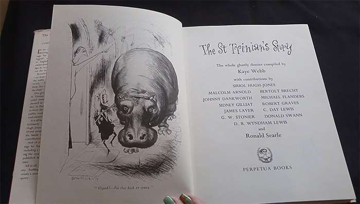 The St Trinian's Story and the pick of the Searle Cartoons by Kaye Webb (1st Edition)