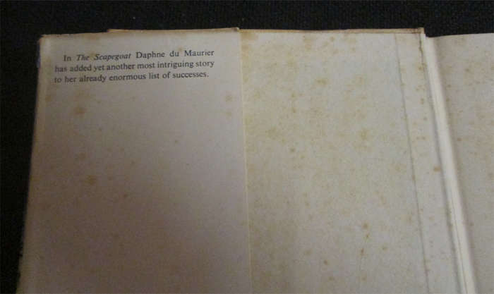 The Scapegoat by Daphne Du Maurier (Book Club Edition)