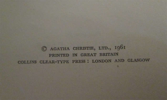 The Pale Horse by Agatha Christie (1st Edition)