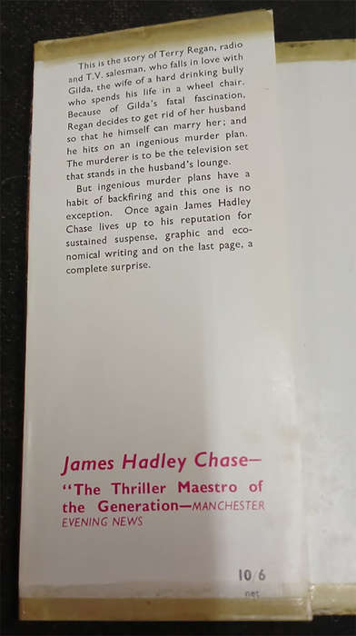Shock Treatment by James Hadley Chase (1st Edition)