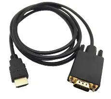 1.8m HDMI CABLE TO VGA CABLE