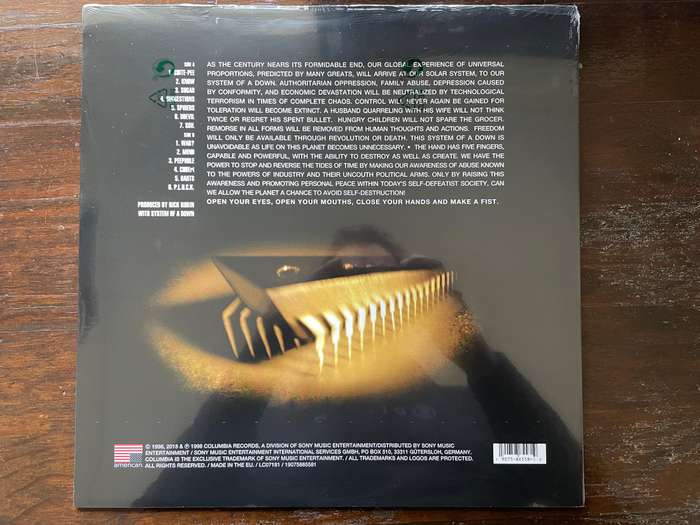 System Of A Down - System of a Down Vinyl (New)