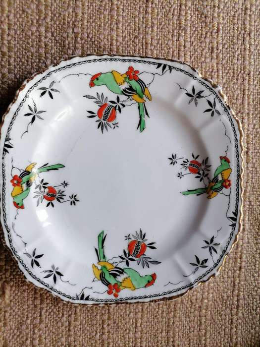 CHARMING c1912s PHOENIX CHINA THOMAS FORESTER DUO (SIDE PLATE AND TEACUP)