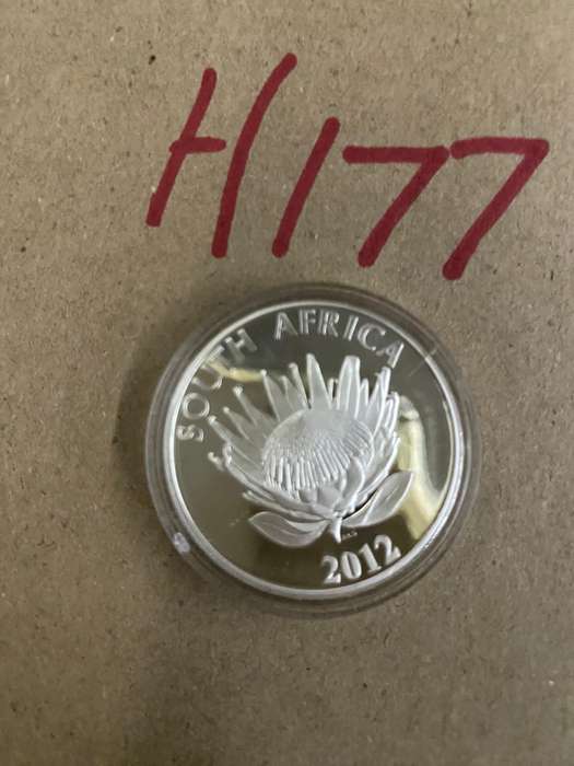 RARE - 2012 South Africa Silver Proof R1 - Walter and Albert Sisulu - Capsulated