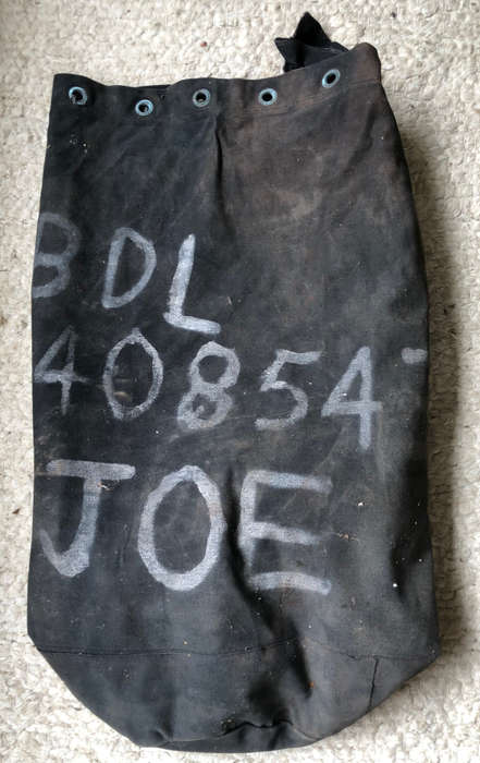 MILITARY DUFFEL BAG CANVAS VINTAGE