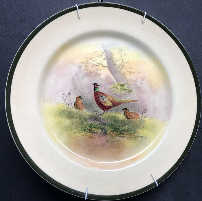 ROYAL DOULTON GAME BIRDS D4586 SERIESWARE RACK PLATE