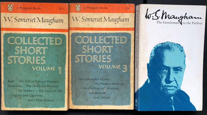 W Somerset Maugham Collected Short Stories Vol 1 & 3 The Gentleman in the Parlour 3 Books