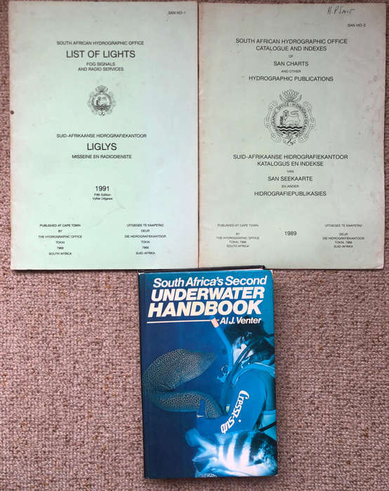 South Africa's Second Underwater Handbook by Al J Venter First Edition South African Hydrographic...
