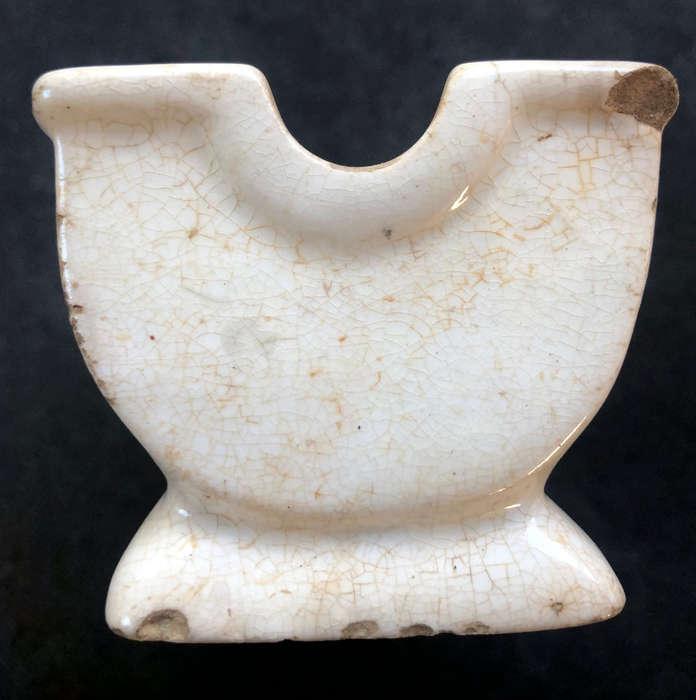 ANTIQUE `THE SERIES` PORCELAIN POSTAGE STAMP BASIN