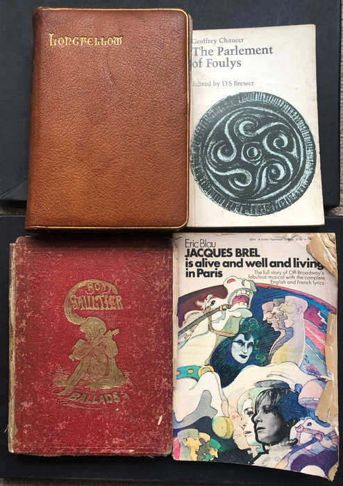 Longfellow 1904 Ballads by Bob Gaulter 1864 The Parlement of Foulys by Geoffrey Chaucer.............
