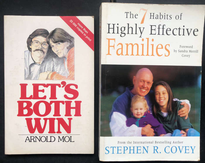 Let's Both Win by Arnold Mol The 7 Habits of Highly Effective Families by Stephen R Covey