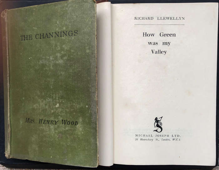 How Green was my Valley by Richard Llewellyn First Edition The Channings by Mrs Henry Wood 1895